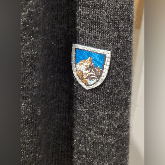 Kuhl 100% Merino Wool Half Zip Sweater. Size L. - Picture 3 of 9